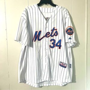 New York Mets Noah Syndergaard #34 Majestic Jersey Size 52